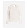 Tommy Hilfiger Badge Cable M - Maglione - Uomo - Bianco
