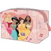 CERDÁ LIFE'S LITTLE MOMENTS Borsa da toilette da viaggio Princess Disney/Astuccio portatile per trucco e accessori igienici con motivo principesse
