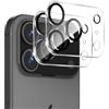 GEEMEE 2 Pezzi per iPhone 17 Pro Pellicola Fotocamera Protezione Vetro temperato, 9H Camera Protezione Lente (Nero), Anti Graffi Fotocamera Protettiva Screen Protector Film per iPhone 17 Pro