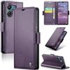 Rerzoiro Cover per Xiaomi Redmi 13C/Poco C65 Custodia Portafoglio [Blocco RFID] Premium Pelle PU Wallet Case Flip Libro con Porta Carte Slot Supporto Flip Case per Xiaomi Redmi 13C/Poco C65, Viola