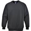 Portwest B300BKRL - Felpa Roma, taglia L, colore: Nero