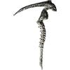 Disguise Men's Sin Scythe Costume Accessory, Silver, Adult