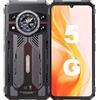 CUBOT KingKong 11 - Smartphone 5G 6,72 FHD+ 120Hz, 16GB RAM (+16GB Estesi), 256GB ROM, Fotocamera 108MP, Batteria 10200mAh, Android 15, Dimensity 7025, Nero
