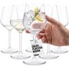 TUNDRA ICE INTERNATIONAL TUNDRA - Set 6 CALICI PLASTICA da Vino e Cocktail | EVENT 33 cl. | INFRANGIBILI, in Tritan® (Plastica Rigida), BPA-Free, Riutilizzabili e Lavabili in Lavastoviglie, Trasparenti, per VINO, SPRITZ