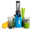 Ventray Ginnie Estrattore Frutta e Verdura - Slow Juicer 60 Giri/Min- Estrattore di Succo con Funzione di Masticazione Inversa, Facile da Pulire, Senza BPA, Cold Press, Spremiagrumi Elettrico, Blu