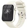 zaisia Smartwatch Uomo Donna, 1,85'' Orologio Fitness con Sonno Cardiofrequenzimetro, Smart Watch con Funzione di Notifica dei Messaggi e Chiamata, IP68 Impermeabile Tracker Fitness per Android iOS
