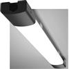 Modlicht Plafoniera LED Lineare da Soffitto 60CM 18W, Lampada Rettangolare 1980 Lumen Impermeabile IP65 per Parete, Garage, Negozio, Ufficio - Tubo LED - Luce 5000K Bianco Freddo, Nero