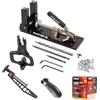 Trend Kit fori tasca con dima, morsetto, sega a filo e viti | Trend kit completo per unioni a tasca rapide e precise: dima, morsetto, sega a filo e viti PH/JIG/SET1