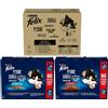 FELIX Kit Multigusto 240x85g Felix Le Ghiottonerie Cat Busta MIX MULTIGUSTO