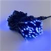 Catenaria Natalizia LED 11.6M IP65 Cavo VERDE Luce BLU Colore Blu 11000 °K