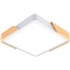Plafoniera LED Quadrata 18W CCT 30x30cm Legno/Bianco