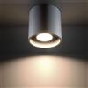 Plafoniera da Soffitto in Alluminio ORBIS 1 GU10 Grigia da interno