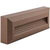Segnapasso LED Corten 3W IP65 - Senza Incasso Colore Bianco Caldo 3.000K