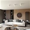 Lampada da Soffitto in Acciaio AR111 NANO 1 Bianco
