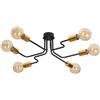 Lampadario HARMONY 6 BLACK da soffitto