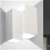Applique in Gesso 4 Lampade GU10 da parete