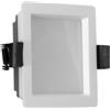 Faro da incasso 10W Foro 85x85mm UGR19 con driver Philips CRI92 CCT Colore Bianco Variabile CCT