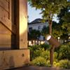 Faretto con Picchetto GU10 da Giardino Orientabile Serie SHADOW - Corten