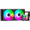 ITEK Cooler itek "hydro cube 240b" 240mm (raff. a liquido) argb, pwm fan,skt universale - itlchca240