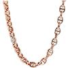 Bronzallure Collana MAGLIA MARINA CON ZIRCONI Donna Bronzallure