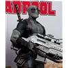 MCFARLANE MARVEL PVC STATUE - DEADPOOL ISSUE 1 GREY SUIT 1:6 SCALE FIGURE NEW