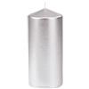 CANDELA PILLAR 15cm 52h SILVER COD 152899 DUNI