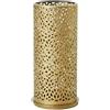PORTACANDELE IN METALLO BLISS ORO COD.176149 DUNI 140X75mm