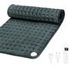 MYCARBON Termoforo Elettrico 60x30cm 6 Temperature Timer 120min Pad Riscaldante Cuscino Termico Allevia Dolori Muscolari Lavabile per Schiena Cervicale Spalle Pancia Gambe(Grigio)