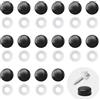 INCREWAY 100 copriviti, tappo a vite in plastica, tappo a vite in plastica, tappo a vite in plastica (nero)