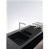 Franke Lavello 1.5 vasche in fragranite nero FRANKE L 97 x L 50 cm