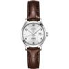 Longines Orologio Record L2.321.4.76.2 COSC Argento 30mm Donna Longines