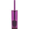 Spirella 10.15299 Porta scopino per WC Cubo, polistirolo, Trasparente, Fucsia