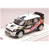SPARK MODEL SF040 MINI JOHN COOPER N.69 RALLY DE FRANCE 2012 DUMAS-BAUMEL 1:43 M