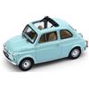 BRUMM BM0454-07 FIAT 500 F 1965-72 AZZURRO ACQUAMARINA 1:43 Modellino