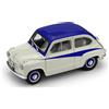 BRUMM BM0645-01 FIAT ABARTH 750 1956 GRIGIO CHIARO/TETTO A CONTRASTO FREGI ROSSO