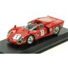 Best Model BT9647 ALFA ROMEO 33.2 LE MANS TEST 1968 BIANCHI-ZECCOLI-GROSSELIN-TR