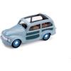 Brumm BM0028-02 FIAT 500 C BELVEDERE APERTA 1951 AZZURRO CENERE 1:43 Modellino