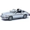 SCHUCO SH450029800 PORSCHE 911 TARGA 1977 SILVER PRO RESIN 1:18 Modellino