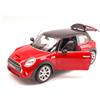 Welly WE8050R NEW MINI HATCH 2014 RED W/BLACK ROOF 1:18 Modellino