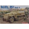 Dragon D6187 SD KFZ 251 AUSF.C KIT 1:35 Modellino