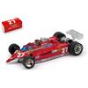 Brumm BM0646CH FERRARI 126CK TURBO AEROPORTO ISTRANA 1981 1^ G.VILLENEUVE VS/F10