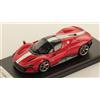LOOKSMART LS535E FERRARI DAYTONA SP3 ROSSO SCUDERIA 1:43 Modellino
