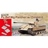 DRAGON D6965 Pz.BEF.Wg.PANTHER W/ZIMMERIT KIT 1:35 Modellino