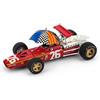 Brumm BM0171CHU FERRARI 312 F 1 J.ICKX 1968 N.26 WINNER FRANCE GP + DRIVER + UMB