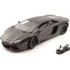 Welly WE8041BK LAMBORGHINI AVENTADOR LP700-4 2011 MATT BLACK 1:18 Modellino