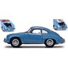 SunStar SS1342 PORSCHE 356A 1500 GS CARRERA GT 1957 LIGHT BLUE 1:18 Modellino