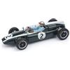 BRUMM BM0299CH COOPER T53 N.2 4th GR.BRITAIN GP 1960 BRUCE MC LAREN W/PILOTE 1:4