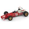 BRUMM BM0256CH FERRARI 312 F1 PEDRO RODRIGUEZ 1969 N.10 6th ITALY GP W/PILOTE 1:
