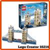 Lego Creator fuori produzione catalogo ritirato 2010 vintage Tower bridge 10214