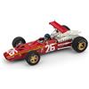 Brumm BM0171CH FERRARI 312 F 1 J.ICKX 1968 N.26 WINNER FRANCE GP + DRIVER 1:43 M